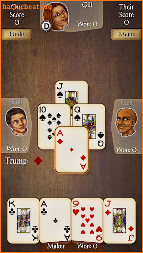 Euchre Free screenshot