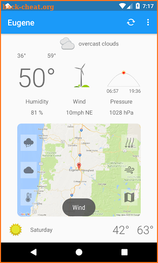 Eugene,OR - weather and more screenshot