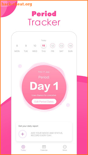 Eunseo period tracker- Menstrual Cycle Tracker screenshot