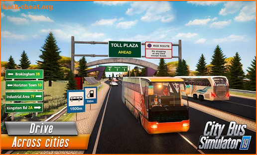 Euro Bus Driver Simulator 3D: City Coach Bus Games screenshot