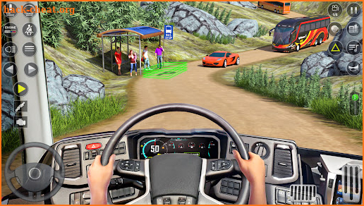 Euro Bus Driving Game 3d Sim screenshot