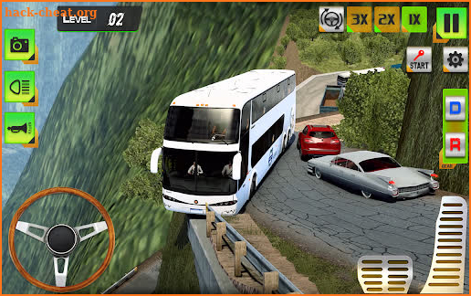 Euro Bus Driving Offroad Bus screenshot