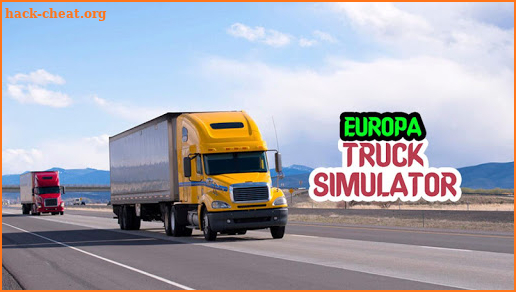 Euro Driving Truck : Truck Drive Simulator 2019 screenshot