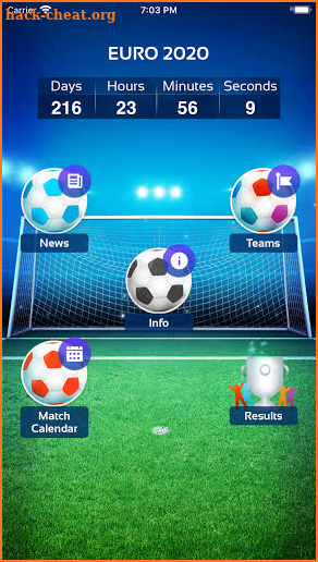 Euro Football 2020: news, teams, fixtures, results screenshot