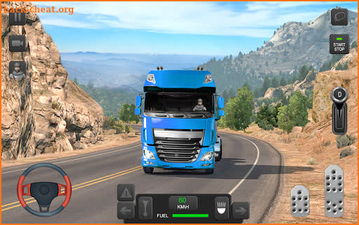 Euro Heavy Truck Drive-Driving Simulator 2019 screenshot