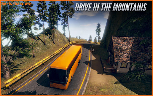 Euro Offroad Bus Driving: 3D Simulation Games 2019 screenshot