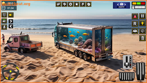 Euro Transporter Truck Games screenshot