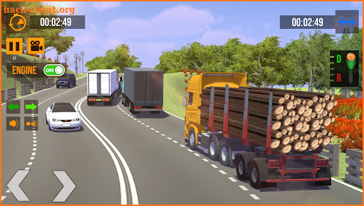 Euro Truck Driving Games Fun screenshot