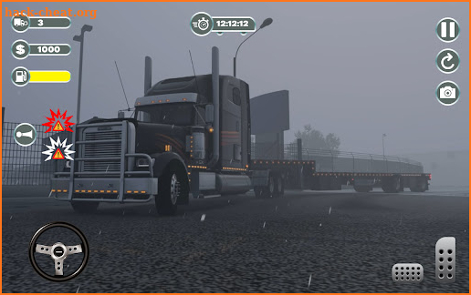 Euro Truck-Truck Parking Games screenshot