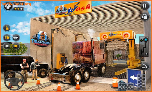 Euro Truck Wash Gas Station Mechanic Games 2019 screenshot