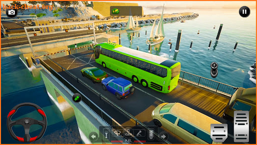 Euro Uphill Bus Simulator : New Bus Game 2021 screenshot