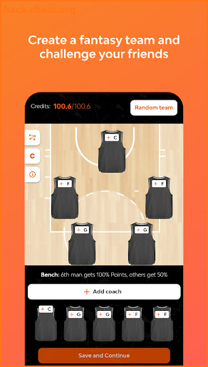 EuroLeague Fantasy Challenge screenshot