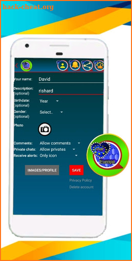 Europe chat dating and meet: friends screenshot