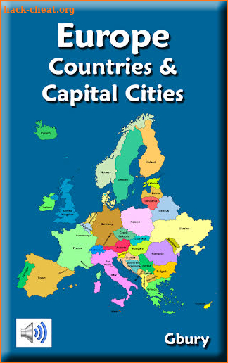 Europe Countries and Capitals screenshot