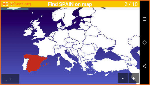 Europe Map Quiz - European Countries and Capitals screenshot