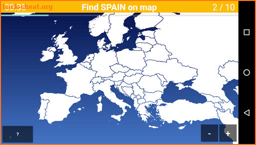 Europe Map Quiz - European Countries and Capitals screenshot