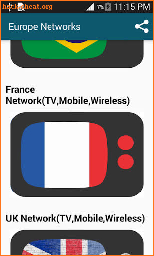 Europe Networks - tv channel, mobile, telecom screenshot