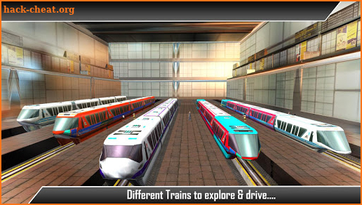 Europe Train Driving Simulator 3D screenshot