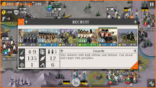 European War 4 : Napoleon screenshot