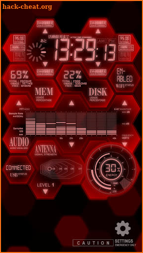 EVA System Monitor screenshot