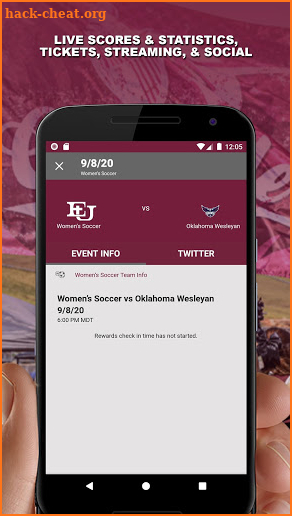 Evangel Crusaders Gameday screenshot