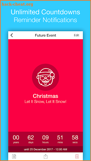 Event Countdown Lite - Countdown Timer & Reminder screenshot