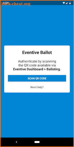 Eventive Ballot screenshot