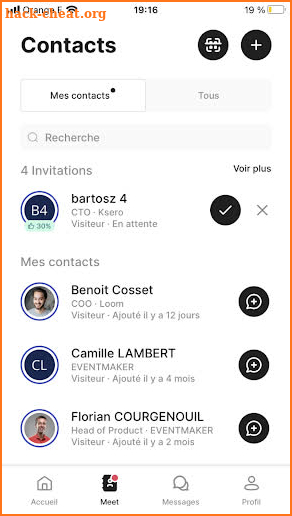 Eventmaker Companion App screenshot