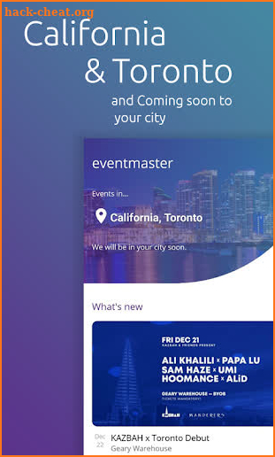 eventmaster screenshot