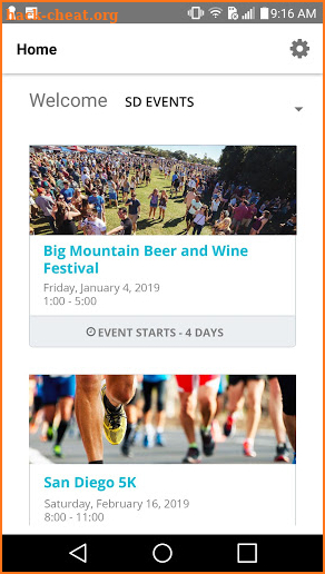 Events.com Live screenshot