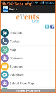 EventsLite screenshot