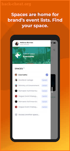 EventsMo screenshot