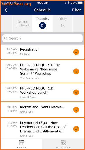 Eventsolver screenshot