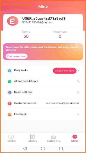 EverNovel screenshot