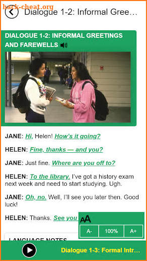 Everyday Conversations: Learning American English screenshot