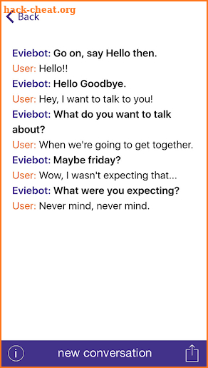 Eviebot screenshot