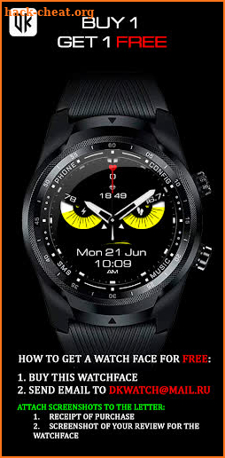 Evil Eyes. Halloween Watchface screenshot