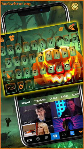 Evil Halloween Keyboard Theme screenshot