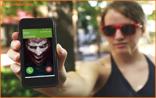 Evil Scary clown call(fakecall killer clown) prank screenshot