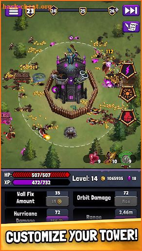 Evil Tower - Idle Defense TD screenshot