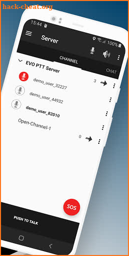 EVO PTT - Walkie Talkie Solution for Businesses screenshot