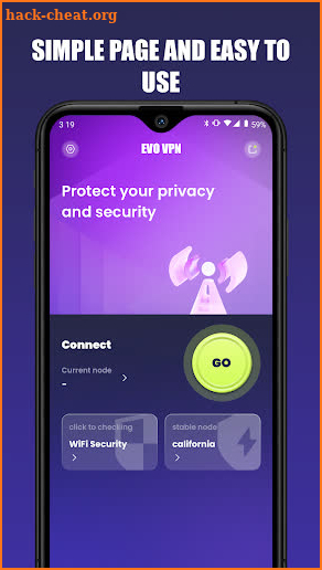 Evo VPN screenshot