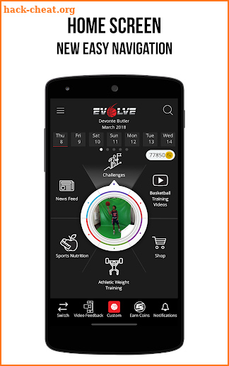 Evolve Basketball App screenshot