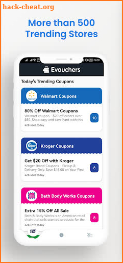 eVoucher - Coupon & Cash Back screenshot