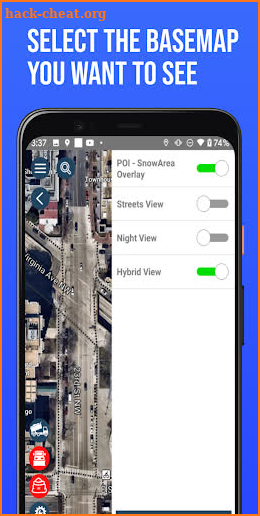 evStreets screenshot