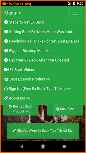 Ex Back App - How to Get My Ex Back Win Fast screenshot