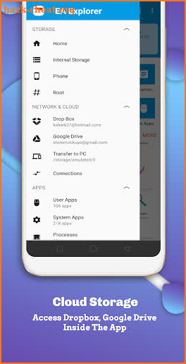 Ex Explorer File Manager for Android screenshot