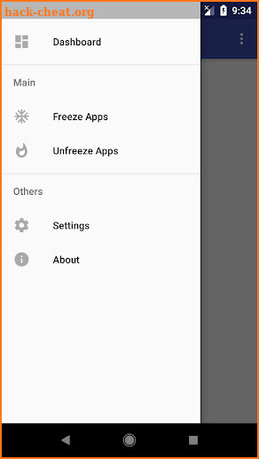 EXA Freezer: Disable and Enable Application Easily screenshot