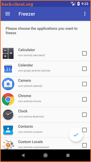 EXA Freezer: Disable and Enable Application Easily screenshot