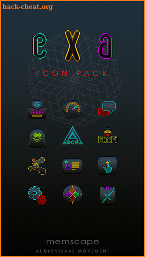 EXA Neon Icon Pack screenshot